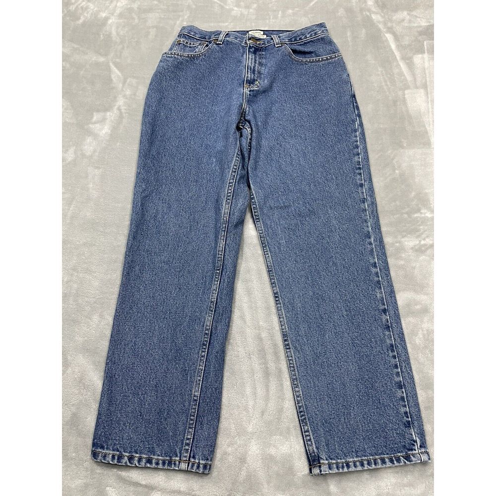 L.L. Bean Jeans 10 Petite Original Fit Relaxed straight leg